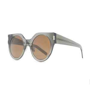 YVES SAINT LAURENT 55mm Round Sunglasses